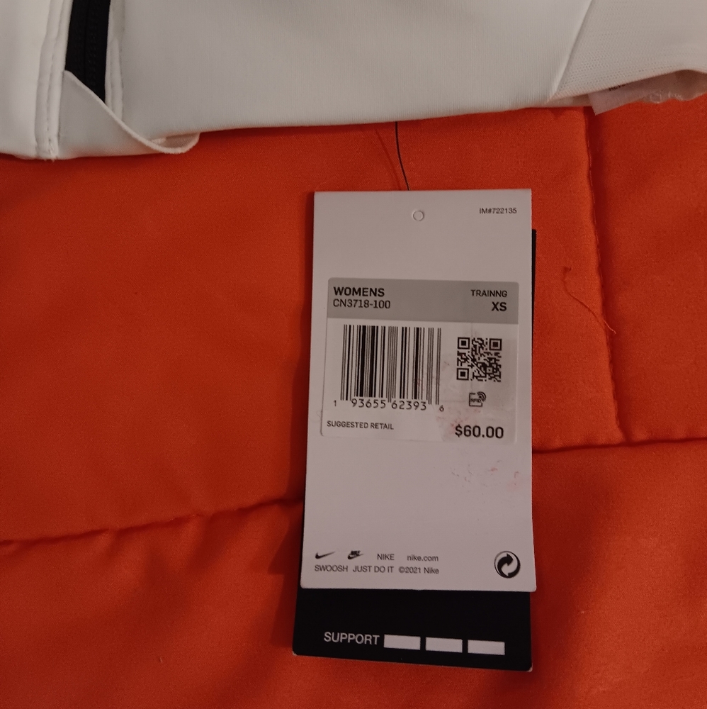 Nike Sports Bra XS White - Picture 3 of 4